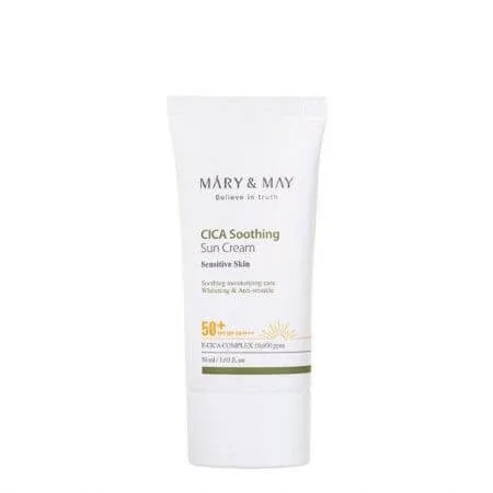 Crema pentru protecție solara cu SPF50+, 50 ml, Mary and May — preț și oferte