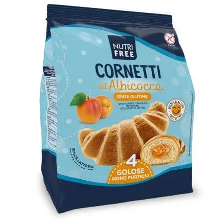 Croissant fara gluten cu caise, 240g, NutrIfree — preț și oferte