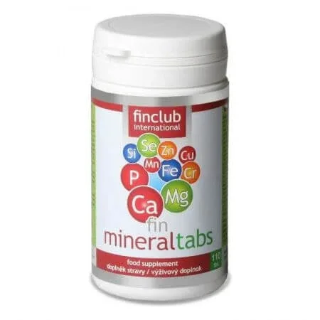 Fin Mineraltabs, 110 tablete, Finclub — preț și oferte