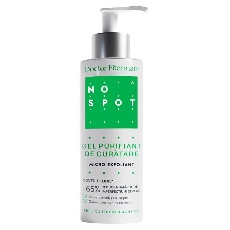 Gel purifiant de curatare No Spot , 200 ml, Fiterman Doctor Fiterman — preț și oferte