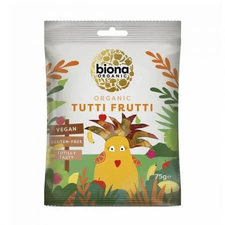 Jeleuri eco Tutti Frutti, 75 g, Biona — preț și oferte