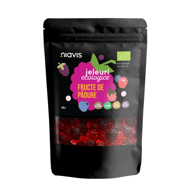 Jeleuric ecologice Fructe de Padure, 100 g, Niavis — preț și oferte