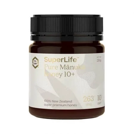Miere de Manuka UMF10+, MGO263+, 250g, Superlife — preț și oferte