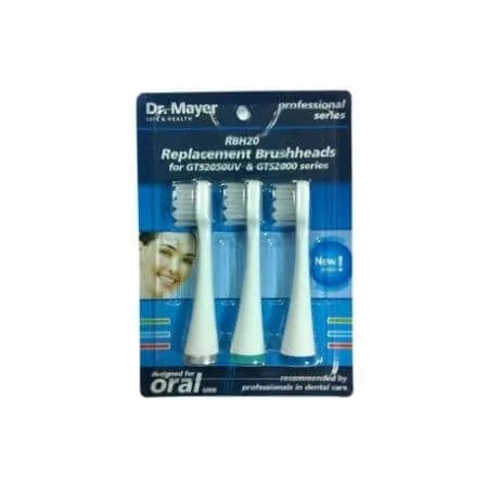 Pachet rezerve periuta electrica sonica, 3 bucati, Dr. Mayer — preț și oferte