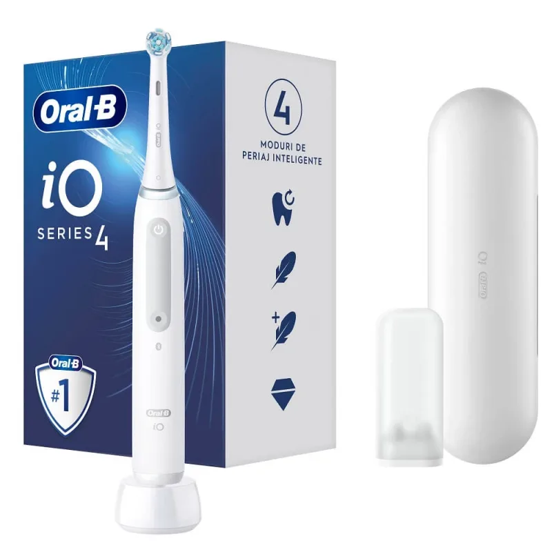 Periuta de dinti electrica iO4 Quite White, Oral-B — preț și oferte