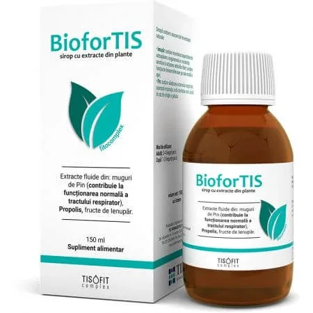 Sirop BioforTIS, 150 ml, Tis Tis Famaceutic — preț și oferte