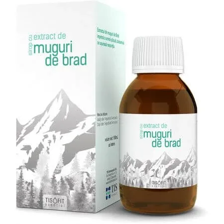 Sirop cu muguri de brad Tisofit, 150 ml, Tis Tis Famaceutic — preț și oferte