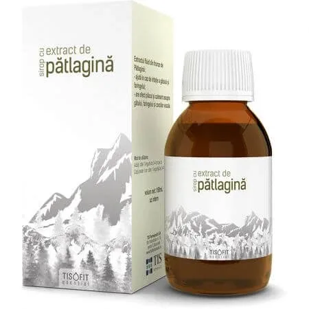 Sirop cu patlagina Tisofit, 150 ml, Tis Tis Famaceutic — preț și oferte