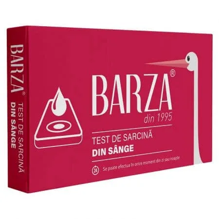 Test de sarcina din sange, 1 bucata, Barza — preț și oferte