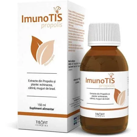 Sirop ImunoTIS Propolis, 150 ml, Tis TIS FARMACEUTIC — preț și oferte