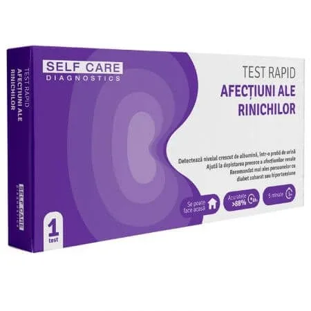 Test rapid afectiuni ale rinichilor, 1 bucata, Veda Lab — preț și oferte