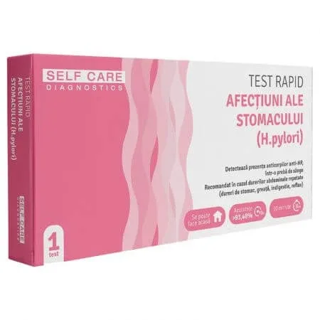 Test rapid afectiuni ale stomacului (H. pylori), 1 bucata, Veda Lab — preț și oferte