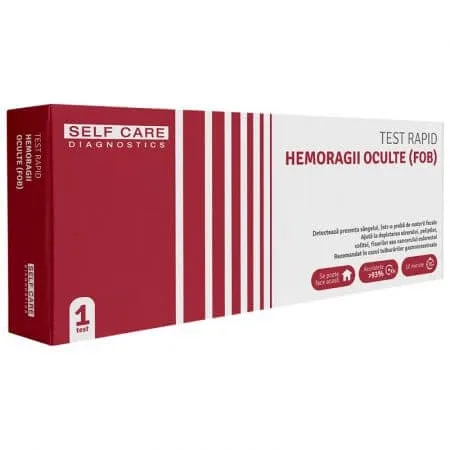 Test rapid hemoragii oculte (FOB), 1 bucata, Veda Lab — preț și oferte