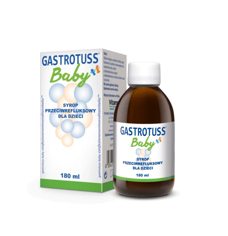 Sirop pediatric anti-reflux Gastrotuss Baby, 180 ml, Gastrotuss  Dmg — preț și oferte