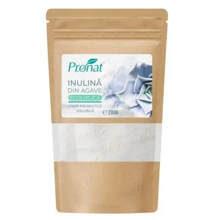 Inulina eco din Agave, 200 gr, Pronat — preț și oferte