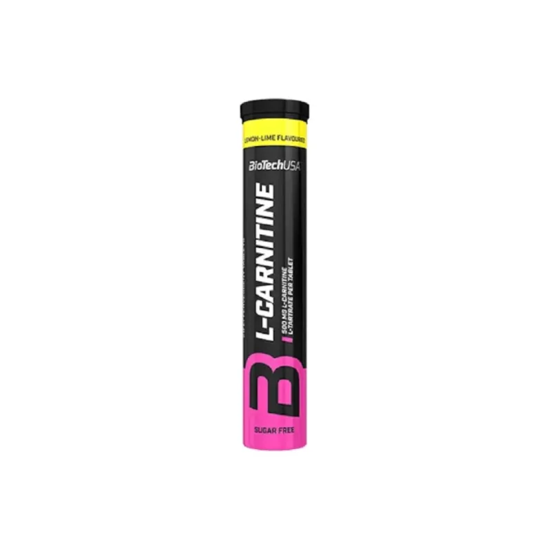 L-Carnitine lemon, 20 tablete, BioTech USA — preț și oferte