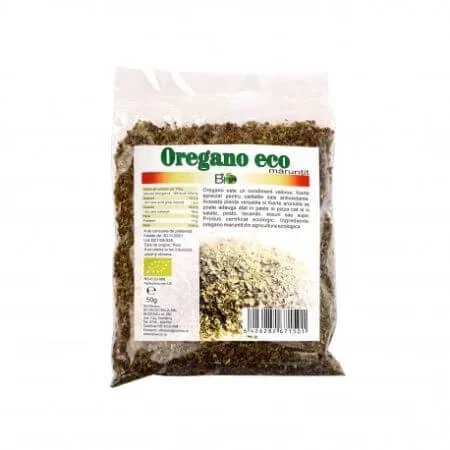 Oregano eco maruntit, 50 g, Managis — preț și oferte