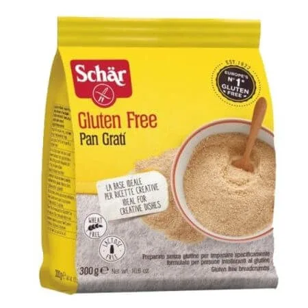 Pesmet fara gluten Pan Grati, 300 gr, Schar Dr. Schar — preț și oferte
