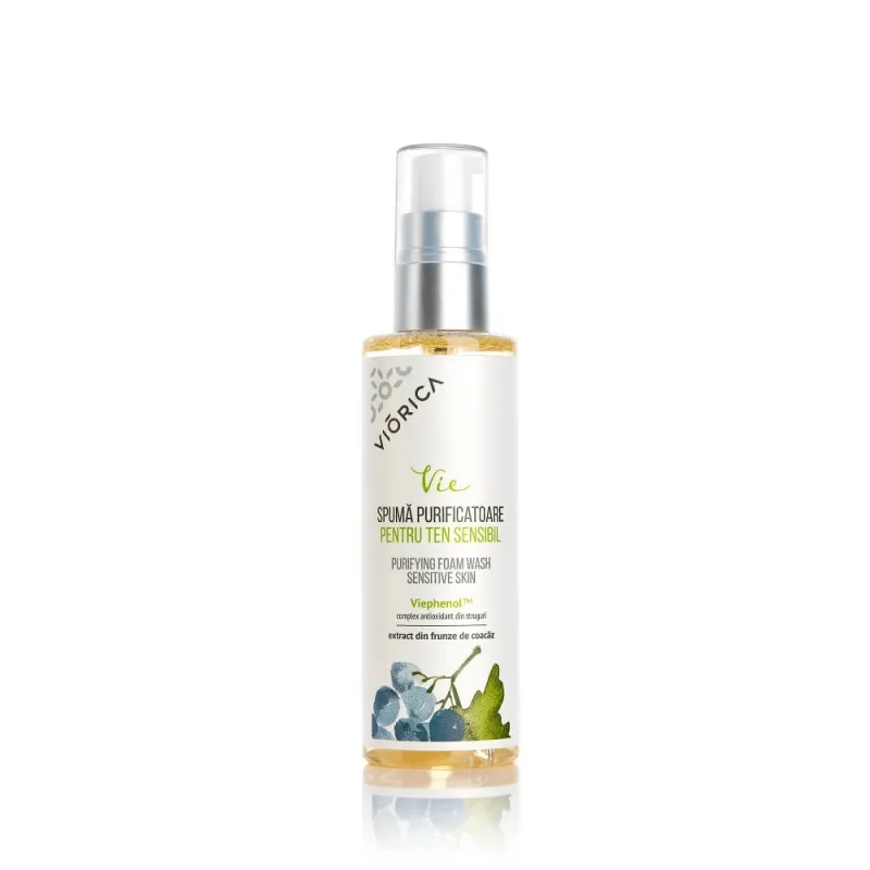 Spuma purifianta pentru fata, 200 ml, Viorica — preț și oferte