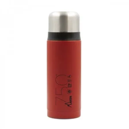Termos din inox, 750 ml, Rosu, Laken — preț și oferte