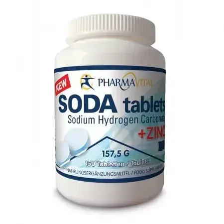 Bicarbonat de sodiu cu zinc, 150 tablete, PharmaVital GmbH — preț și oferte