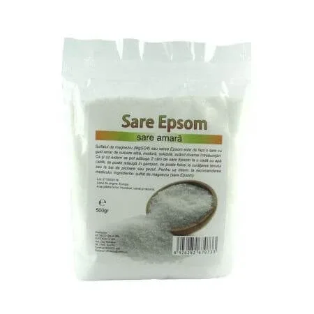 Sare Epsom (Sulfat de magneziu), 500 g, Managis — preț și oferte