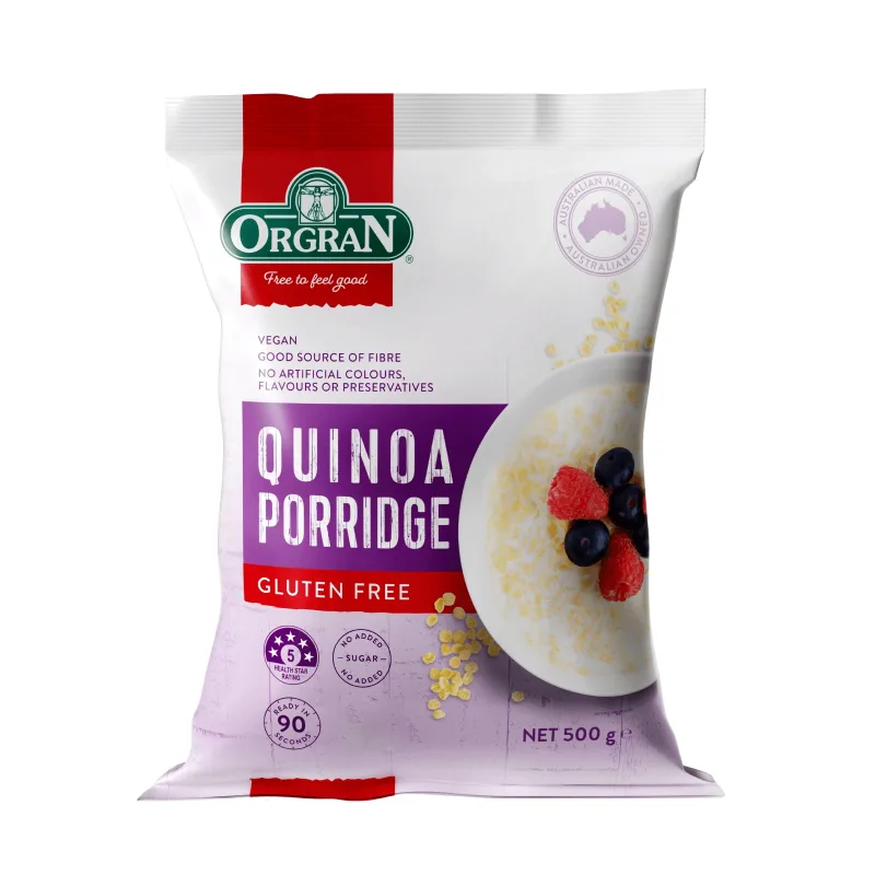 Terci din quinoa, 500gr, Orgran — preț și oferte