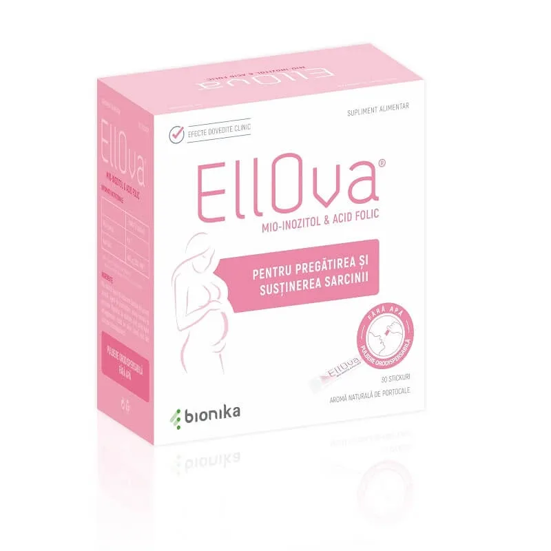 Ellova pulbere orodispersabila, 30 stickuri, Bionika Pharmaceuticals — preț și oferte