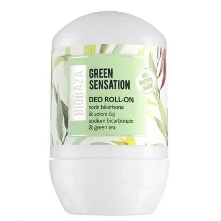 Deodorant pentru femei pe baza de piatra de alaun Green Sensation, 50 ml, Biobaza — preț și oferte