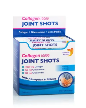 Joint Shots, Colagen 10000, 10.000 mg, 20 fiole, Swedish Nutra