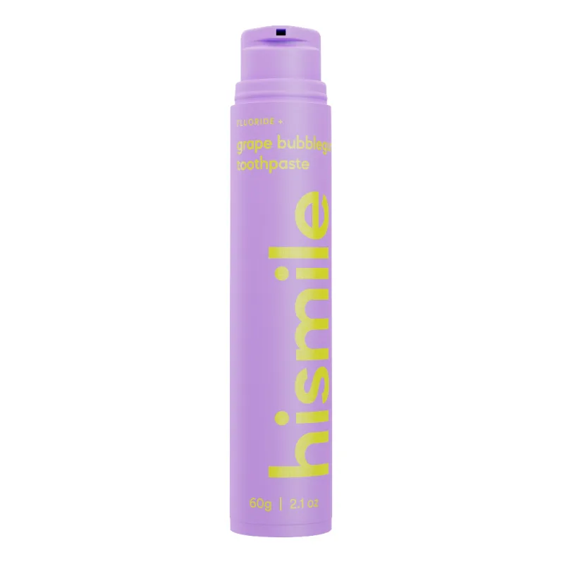 Pasta de dinti Grape Bubblegum, 60 g, Hismile — preț și oferte