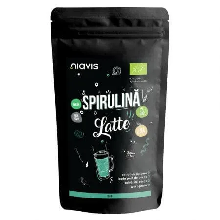 Spirulina latte pulbere eco, 150 g, Niavis — preț și oferte