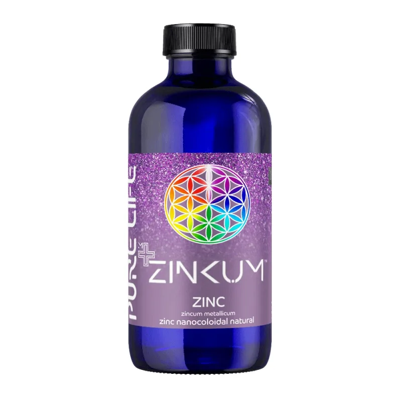 Zinc nanocoloidal Minerals+ Zinkum, 240 ml, Pure Life — preț și oferte