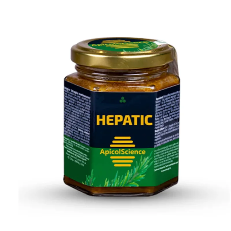 Hepatic miere poliflora, 200 ml, ApicolScience — preț și oferte