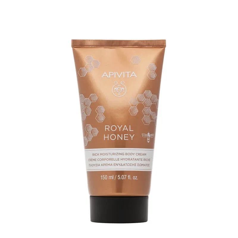 Crema pentru corp cu miere Royal Honey, 150 ml, Apivita — preț și oferte