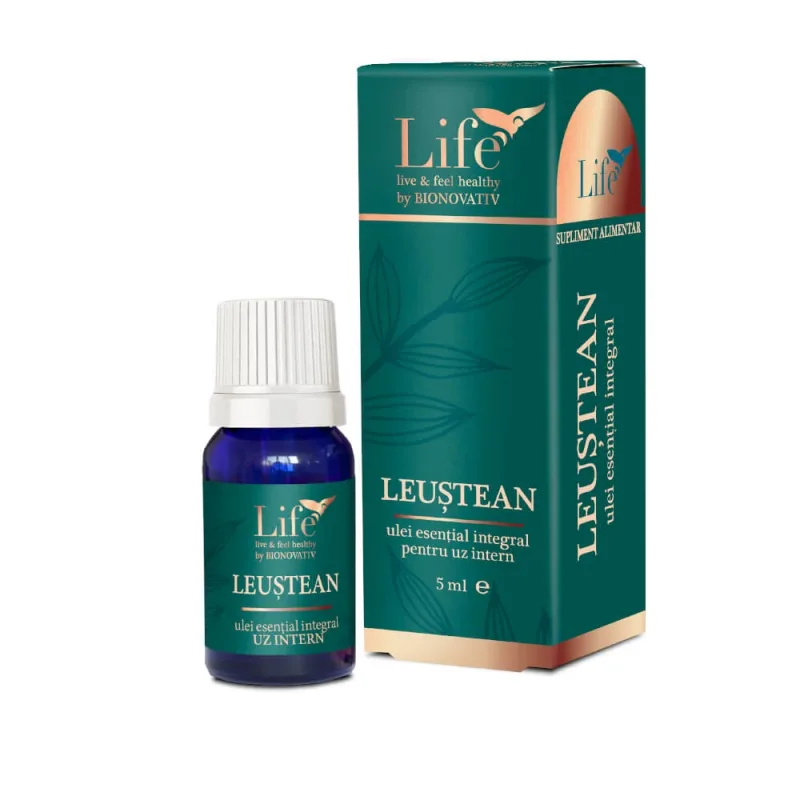 Ulei esential de leustean, 5 ml, Bionovativ — preț și oferte