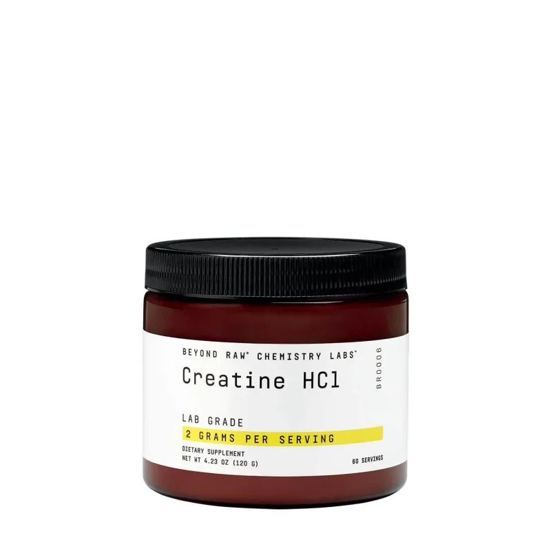 Beyond Raw Chemistry Labs Creatine Hcl, Creatina, 120 G — preț și oferte