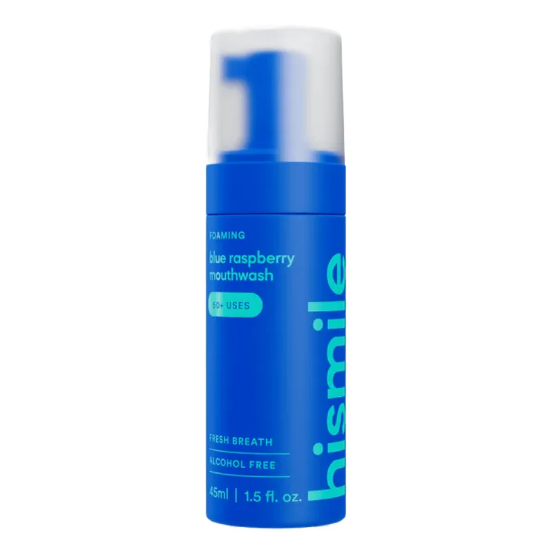 Spuma de gura Blue Raspberry, 45 ml, Hismile — preț și oferte