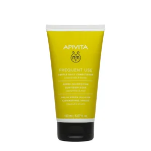 Balsam Gentle Daily pentru toate tipurile de par, 150 ml, Apivita