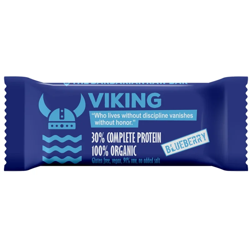 Baton proteic bio cu coacaze Viking, 50 gr, The Barbarian — preț și oferte