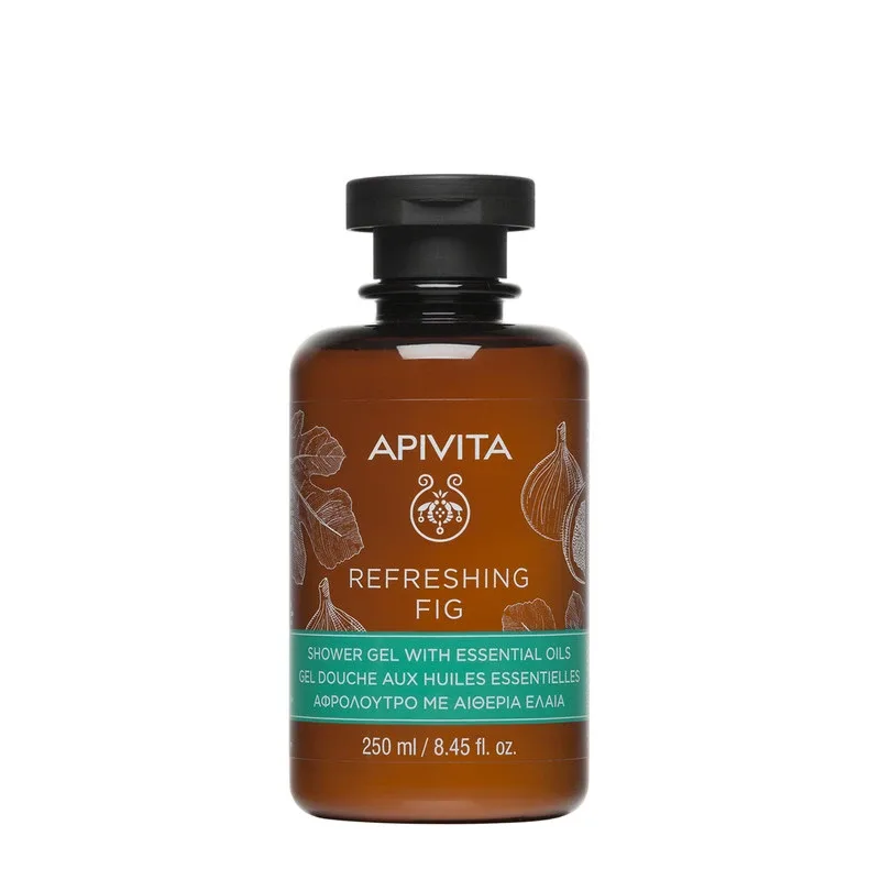 Gel de dus cu extract din smochine, 250 ml, Apivita — preț și oferte