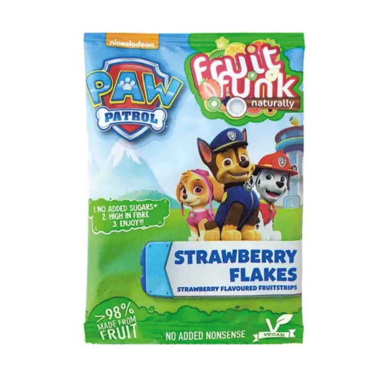 Jeleuri din fructe cu capsuni Paw Patrol, 16 gr, Fruit Funk — preț și oferte