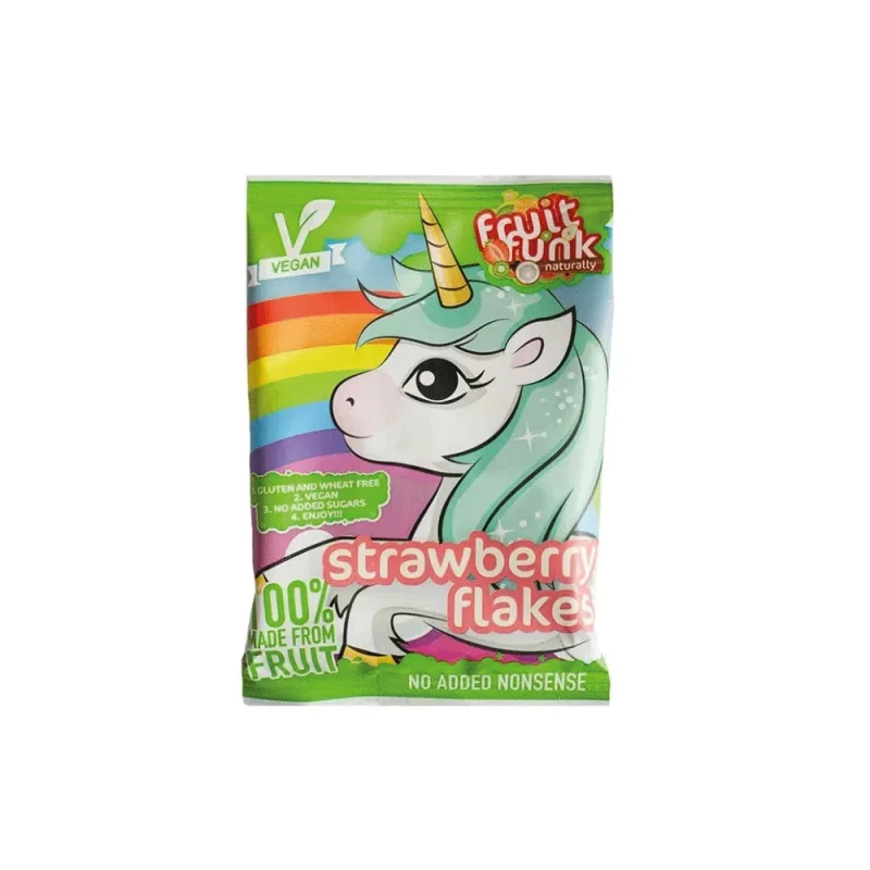 Jeleuri din fructe cu capsuni Unicorn, 16 gr, Fruit Funk — preț și oferte