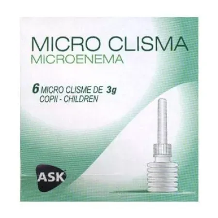 Micro clisma pentru copii, Microenema, 6 bucati, Amc Pharma Solutions — preț și oferte