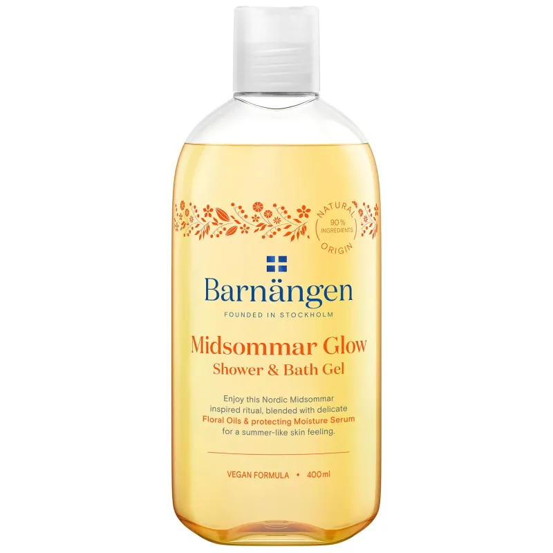 Gel de duş Midsommar Glow, 400 ml, Barnängen — preț și oferte
