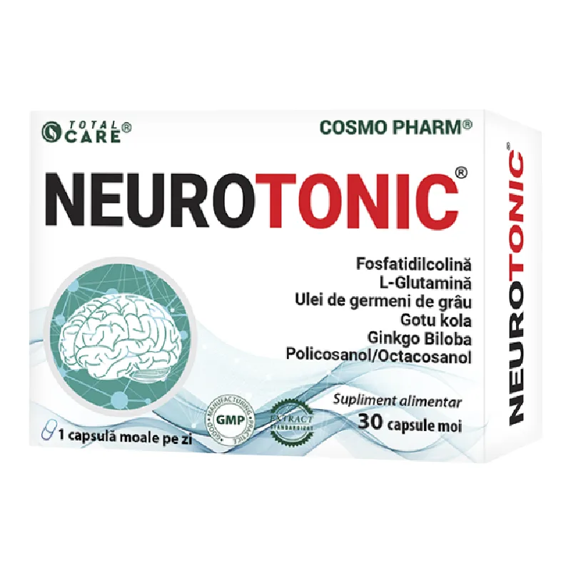 Neurotonic, 30 capsule, Cosmo Pharm — preț și oferte