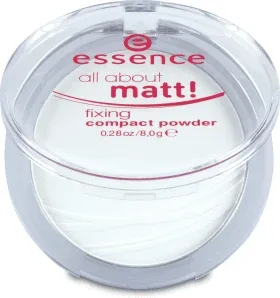 Essence Cosmetics All about matt! fixing pudră compactă, 8 g — preț și oferte
