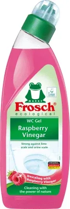 Frosch Gel pentru toaletă cu aromă de zmeură, 750 ml