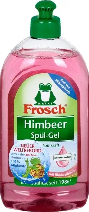 Frosch Detergent de vase cu aromă de zmeură, 500 ml — preț și oferte