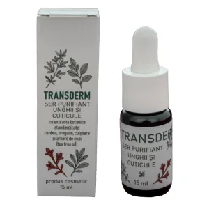 Ser purifiant pentru unghii si cuticule, 15 ml, Transderm